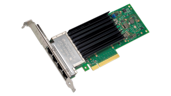 Picture of Intel X710 Quad Port 10GbE, Base-T, PCIe Adapter, Full Height