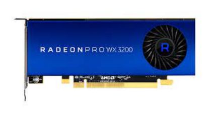 Picture of AMD Radeon Pro WX 3200, 4 GB GDDR5, 4 mDP Graphics