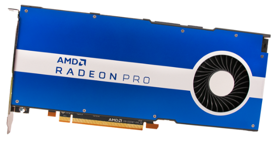 Hình ảnh AMD Radeon Pro W5500 (8GB GDDR6, FH, 4x DisplayPort)