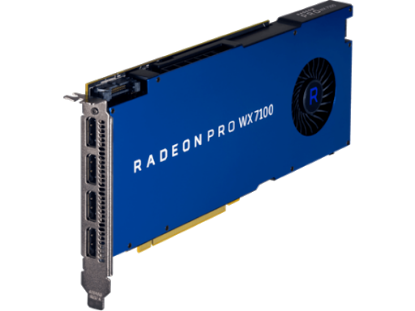 Picture of AMD Radeon Pro WX 7100, 8GB, 4 DP