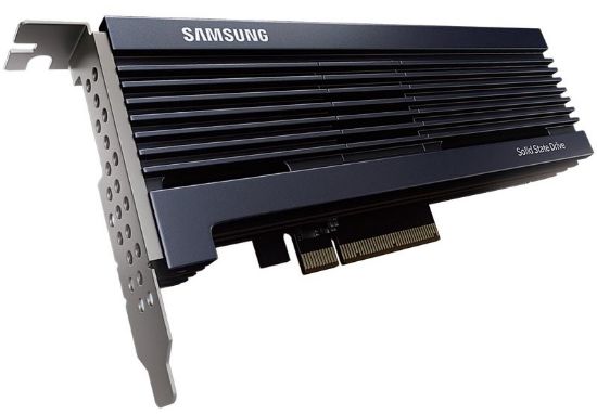 Picture of Samsung PM1725b 6.4TB PCIe Gen3 x8 NVMe HHHL V-NAND Enterprise SSD (MZPLL6T4HMLA-00005)