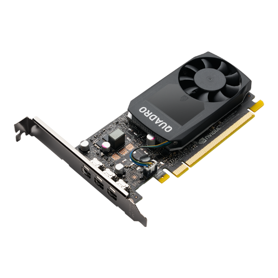 Picture of NVIDIA Quadro P400, 2GB, 3 mDP to DP adapter