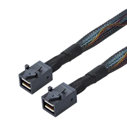 Picture of Cable HD Mini-SAS SFF-8643 to SFF-8643 Internal HD Mini-SAS
