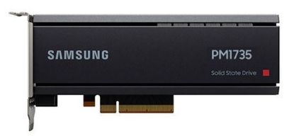 Picture of Samsung PM1735 1.6TB PCIe Gen4 x8 NVMe HHHL Enterprise SSD (MZPLJ1T6HBJR-00007)