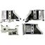 Hình ảnh Riser Config 3, Half Length, 2x8 FH Slots (Gen4), 2x16 FH Slots (Gen5), 2x16 LP Slots (Gen4)